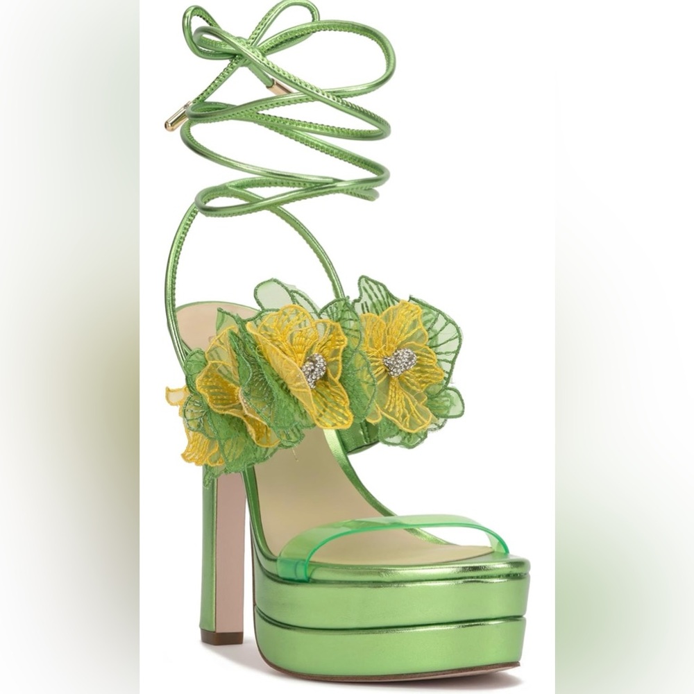 Jessica Simpson Lyla Heels Bright Green